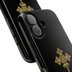 Black & Gold Ethiopian Cross Tough Case