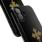 Black & Gold Ethiopian Cross Tough Case