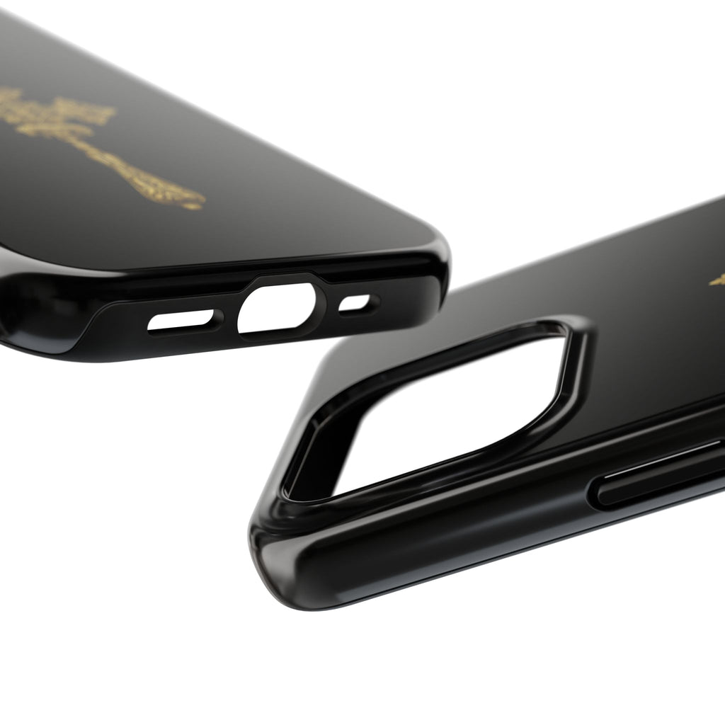 Black & Gold Ethiopian Cross Tough Case