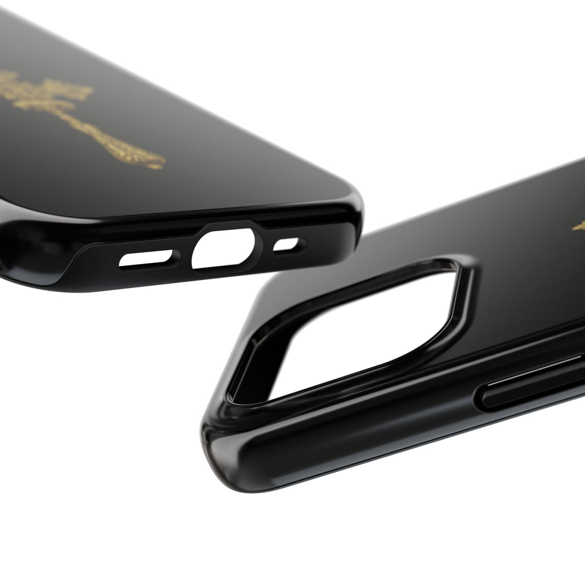 Black & Gold Ethiopian Cross Tough Case