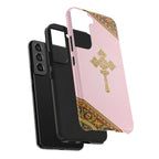 Pink Ethiopian Cross Tough Case