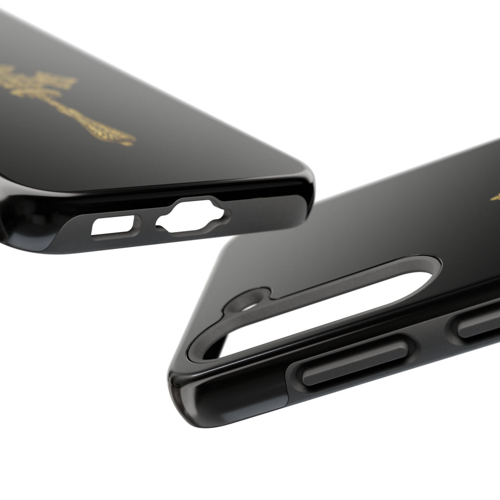 Black & Gold Ethiopian Cross Tough Case