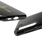 Black & Gold Ethiopian Cross Tough Case