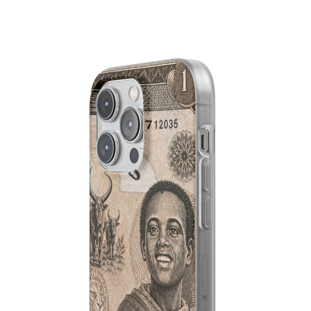 Ethiopian Birr Slim Phone Case | Habesha Money Cover Design