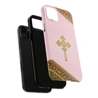 Pink Ethiopian Cross Tough Case
