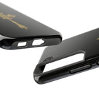 Black & Gold Ethiopian Cross Tough Case