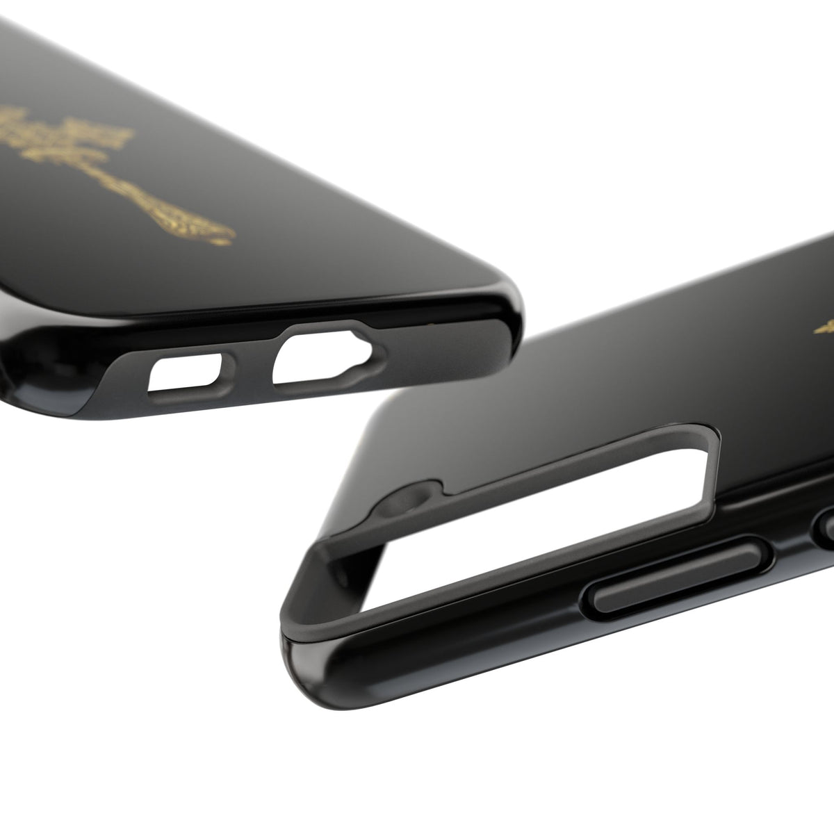 Black & Gold Ethiopian Cross Tough Case