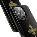 Black & Gold Ethiopian Cross Tough Case