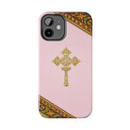 Pink Ethiopian Cross Tough Case – phone case view 42