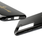 Black & Gold Ethiopian Cross Tough Case