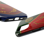 Eritrea Heritage Gold Map Tough Case – phone case view 34
