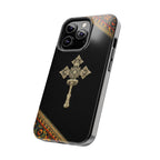 Black Ethiopian Cross Tough Case