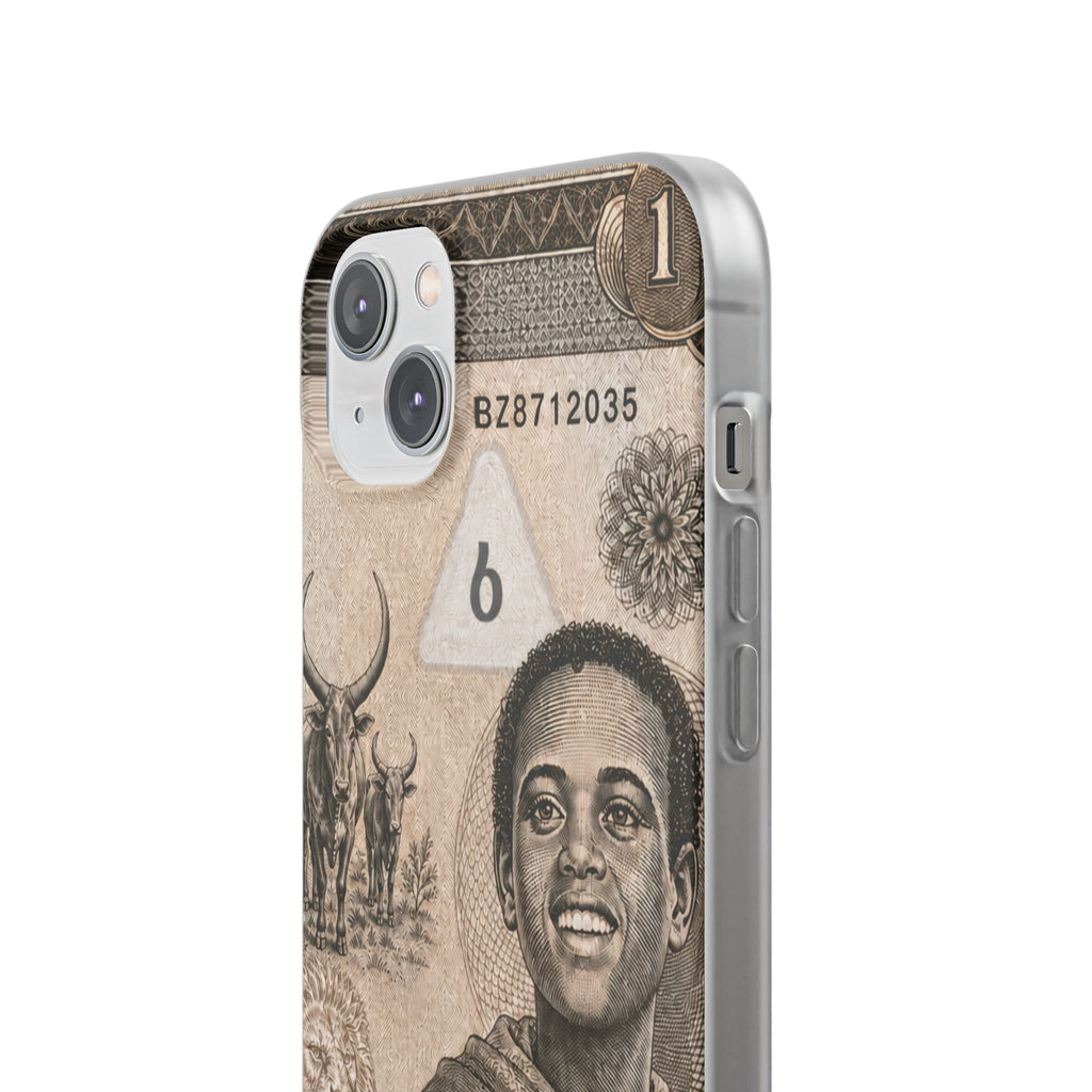 Ethiopian Birr Slim Phone Case | Habesha Money Cover Design
