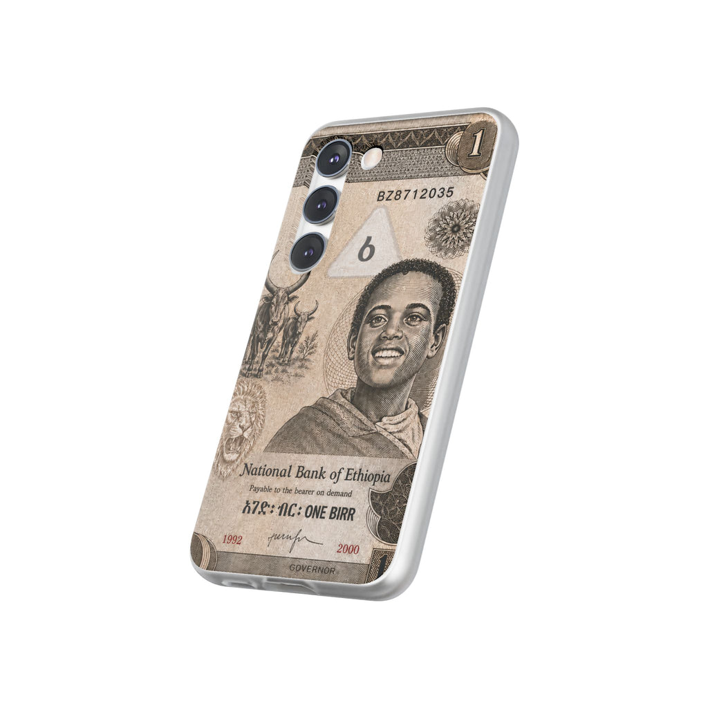 Ethiopian Birr Slim Phone Case | Habesha Money Cover Design
