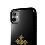 Black & Gold Ethiopian Cross Tough Case – phone case view 38