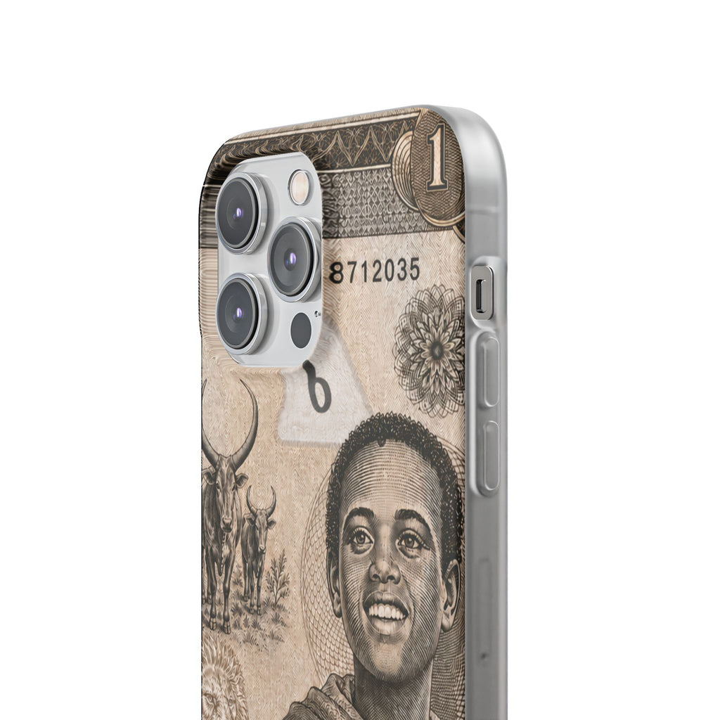 Ethiopian Birr Slim Phone Case | Habesha Money Cover Design