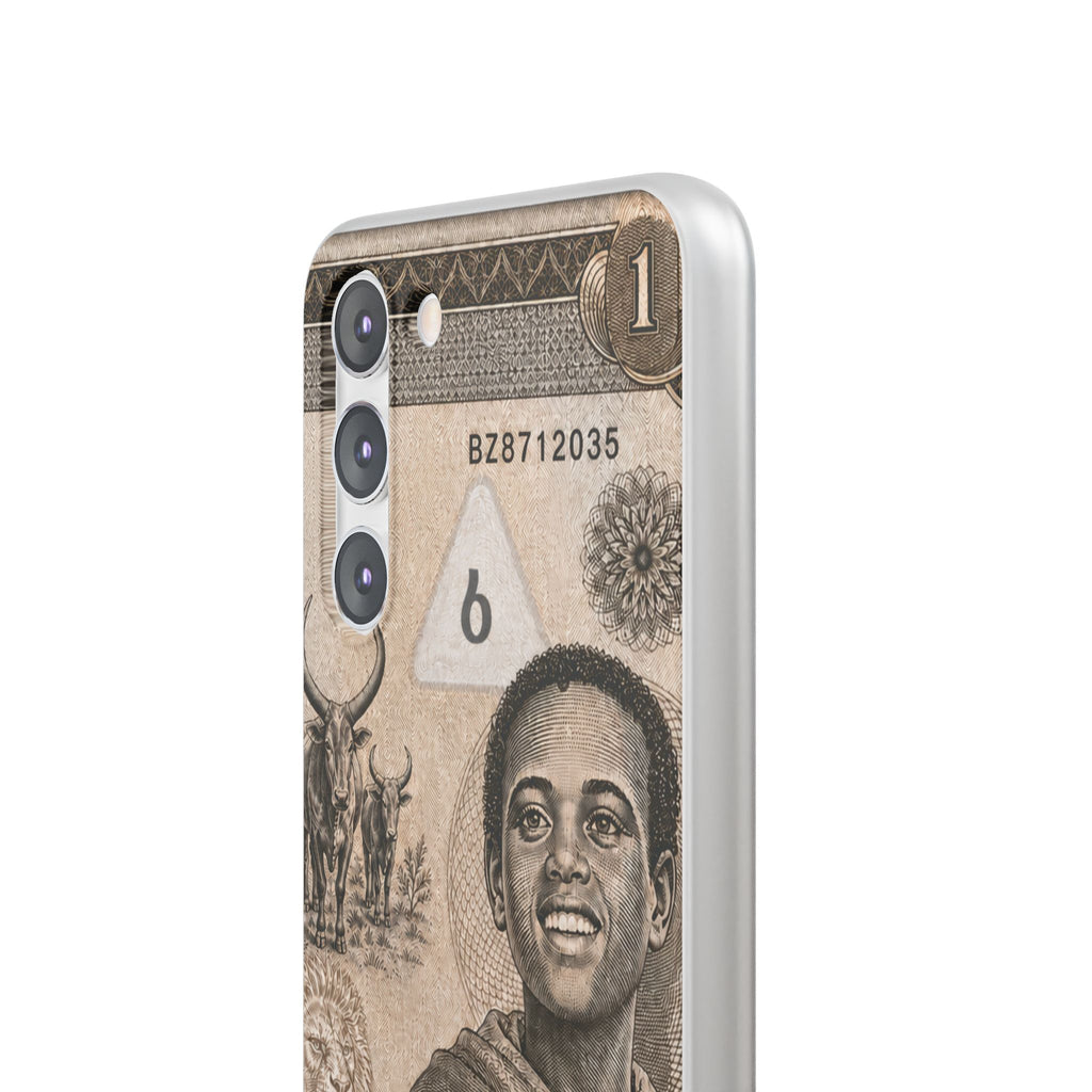 Ethiopian Birr Slim Phone Case | Habesha Money Cover Design