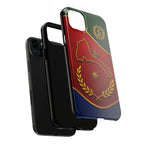 Eritrea Heritage Gold Map Tough Case – phone case view 35