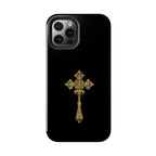 Black & Gold Ethiopian Cross Tough Case