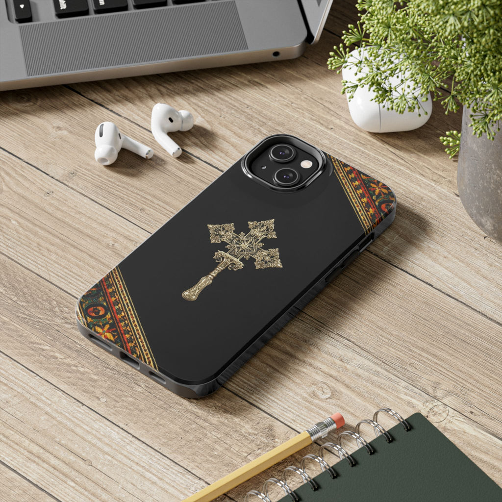 Habesha Ethiopian Cross Phone Case 🇪🇹 | Orthodox Inspired iPhone Case