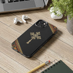 Black Ethiopian Cross Tough Case – phone case view 44