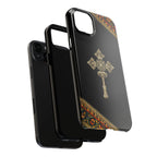 Black Ethiopian Cross Tough Case – phone case view 47