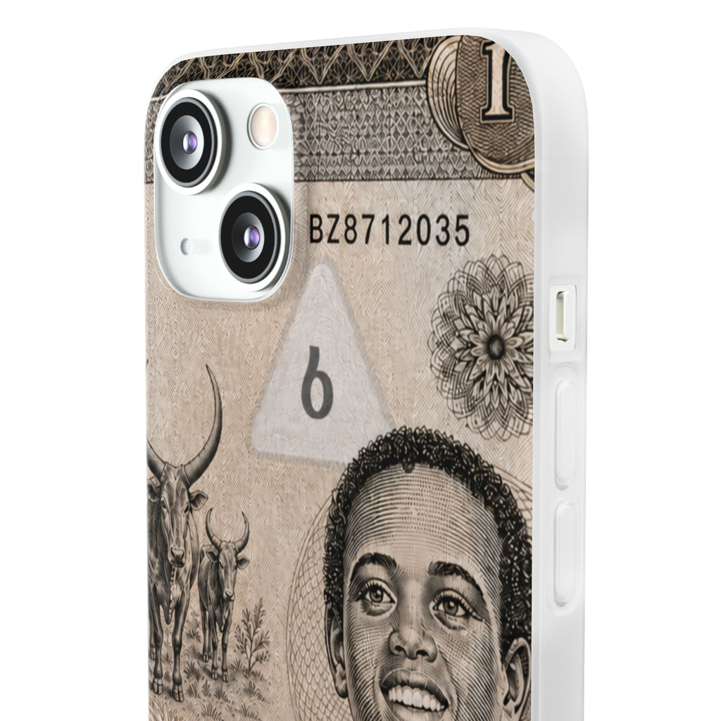 Ethiopian Birr Slim Phone Case | Habesha Money Cover Design