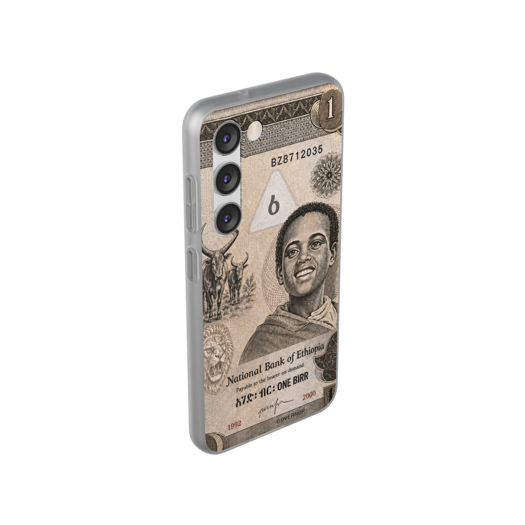 Ethiopian Birr Slim Phone Case | Habesha Money Cover Design