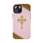 Pink Ethiopian Cross Tough Case