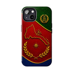 Eritrea Heritage Gold Map Tough Case