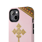 Pink Ethiopian Cross Tough Case