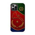 Eritrea Heritage Gold Map Tough Case