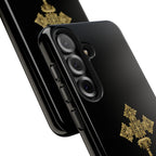 Black & Gold Ethiopian Cross Tough Case