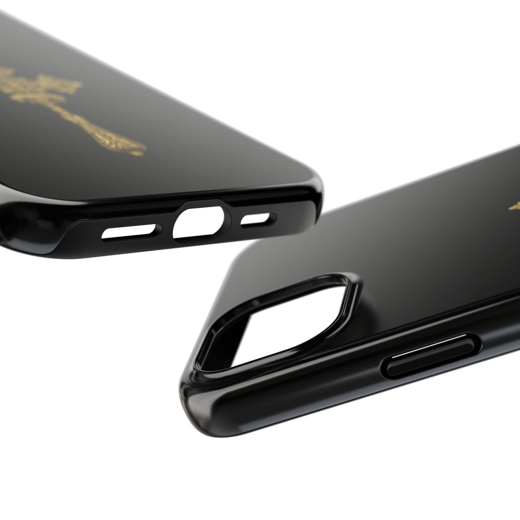 Black & Gold Ethiopian Cross Tough Case
