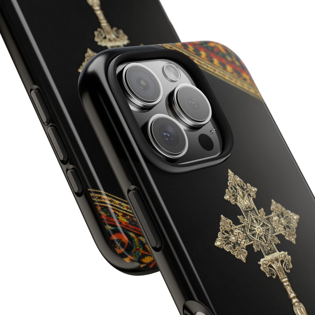 Habesha Ethiopian Cross Phone Case 🇪🇹 | Orthodox Inspired iPhone Case