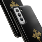 Black & Gold Ethiopian Cross Tough Case