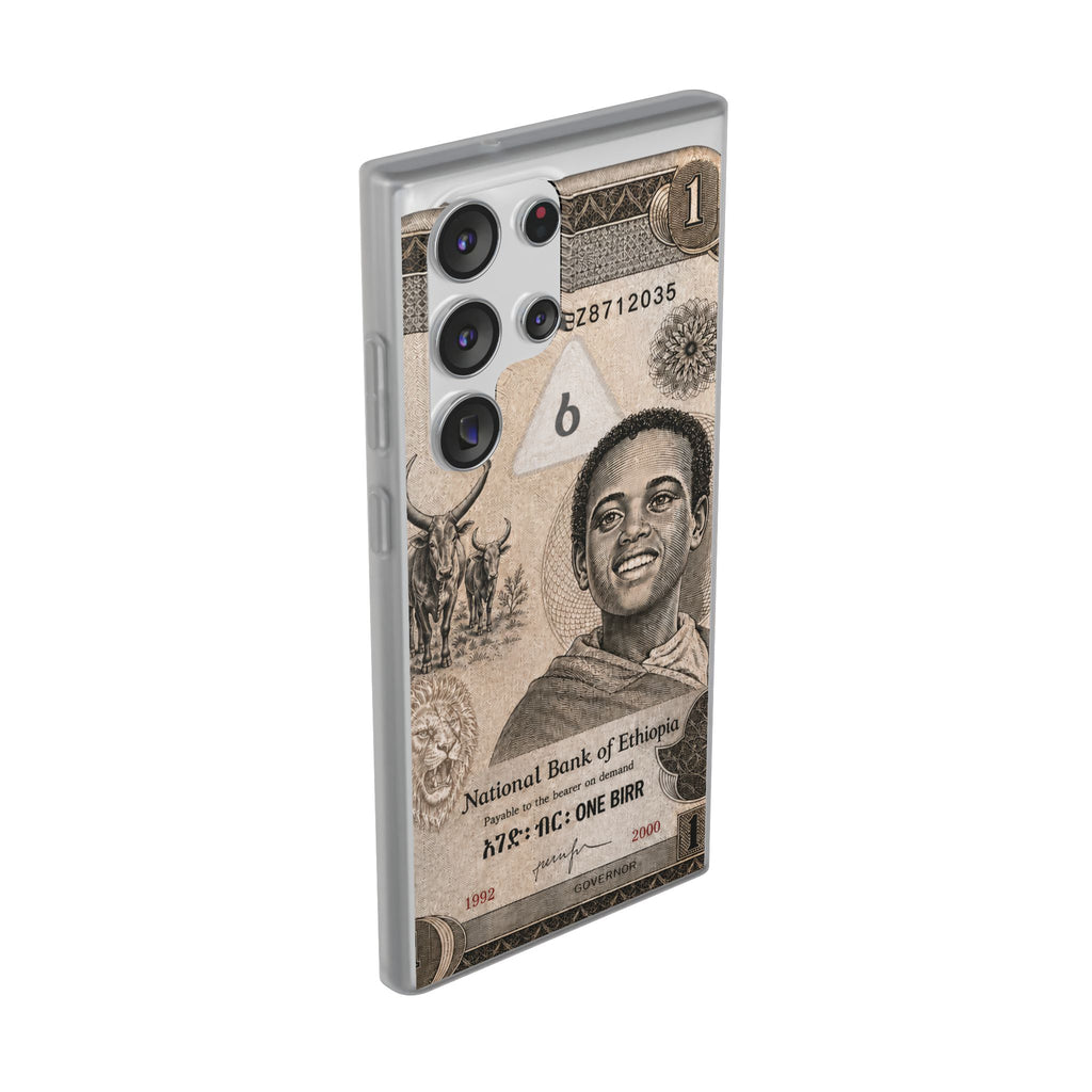 Ethiopian Birr Slim Phone Case | Habesha Money Cover Design