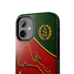 Eritrea Heritage Gold Map Tough Case – phone case view 50