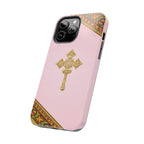 Pink Ethiopian Cross Tough Case