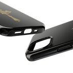 Black & Gold Ethiopian Cross Tough Case
