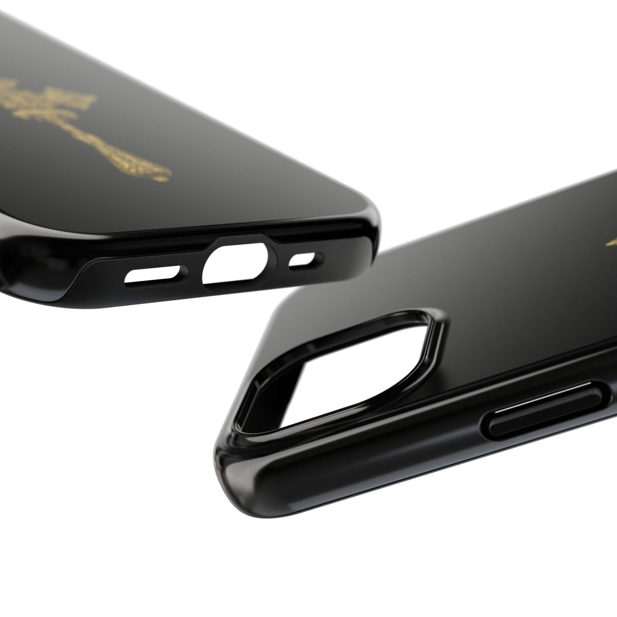 Black & Gold Ethiopian Cross Tough Case