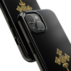 Black & Gold Ethiopian Cross Tough Case
