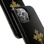 Black & Gold Ethiopian Cross Tough Case