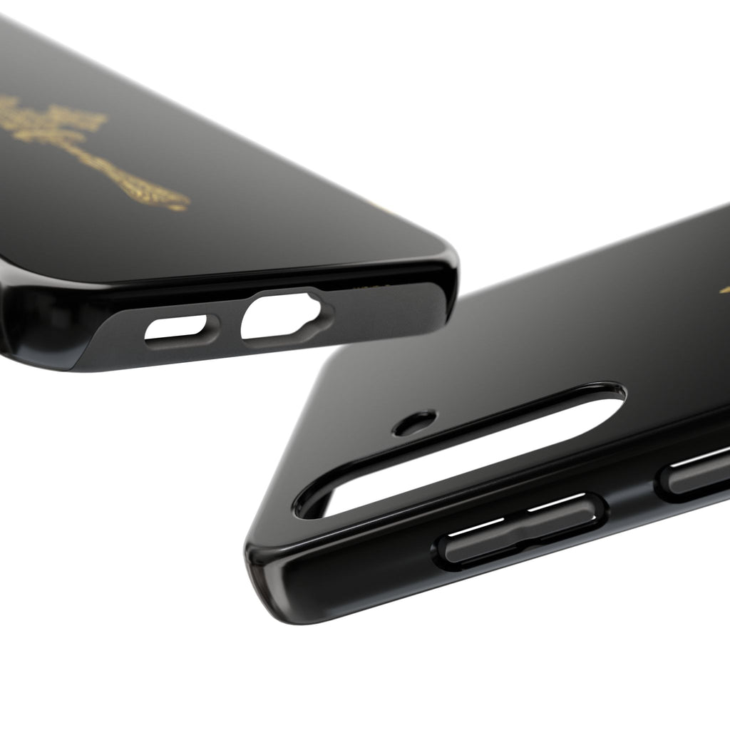 Black & Gold Ethiopian Cross Tough Case