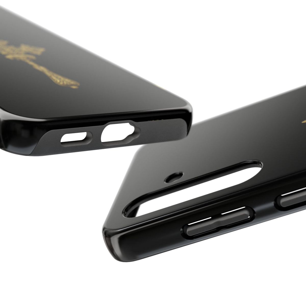 Black & Gold Ethiopian Cross Tough Case