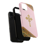 Pink Ethiopian Cross Tough Case