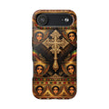 Ethiopian Cross & Angels Tough Case – phone case view 32