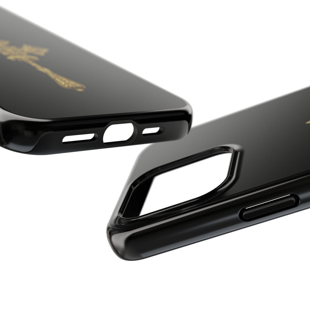 Black & Gold Ethiopian Cross Tough Case