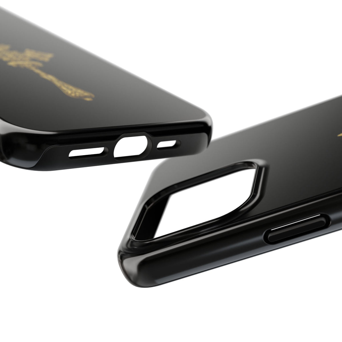 Black & Gold Ethiopian Cross Tough Case